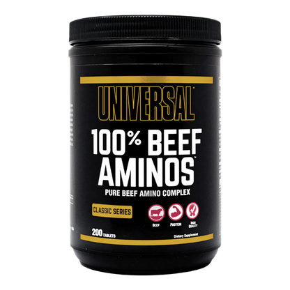 Amino 100% Carne 200 Tabletas Nutricion Universal