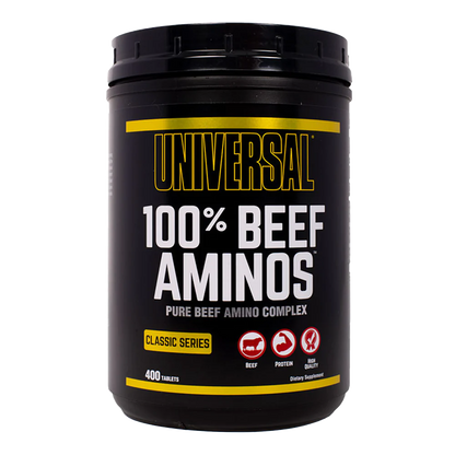 Amino 100% Carne de res 400 Tabletas
