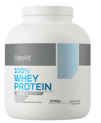 Pack OstroVit 100% Whey Protein (2000 gr) - Creatina Monohidratada 300gr 100 Servicios - Inner Armour