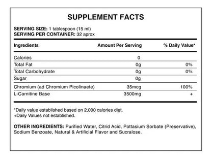 L-carnitina 3500 Kiffer – 32 Serv