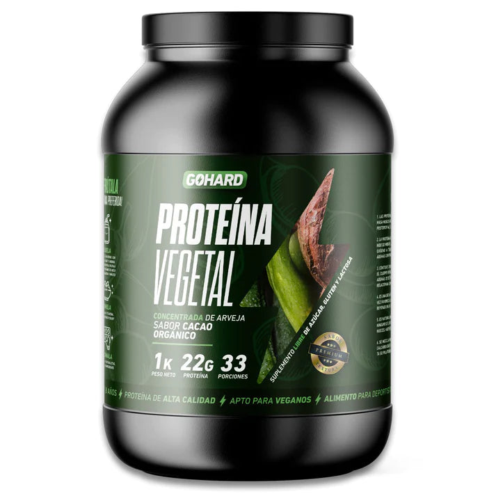 Proteina Vegetal GO HARD - 33 Servicios