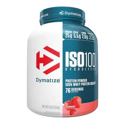 ISO 100  Proteina Hidrolizada 76 Servicios Dymatize 5 LB