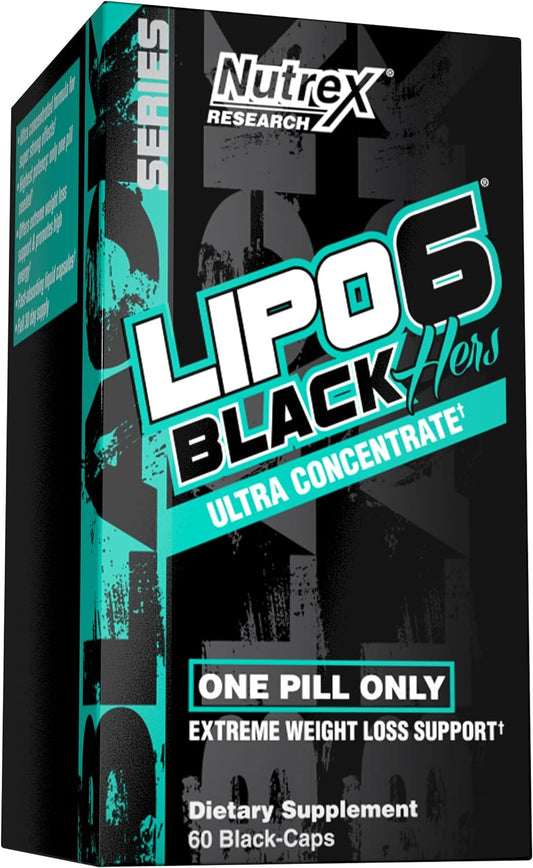 Lipo 6 Black Hers UC 60 Capsulas