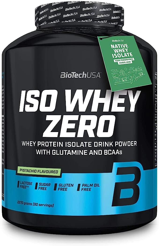 ISO Whey Zero 5 Libras BIOTECHUSA 90 Servicios