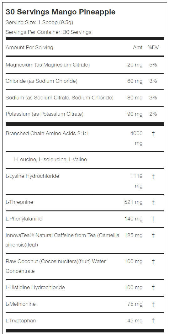 Amino Stim 30 Servicios USN