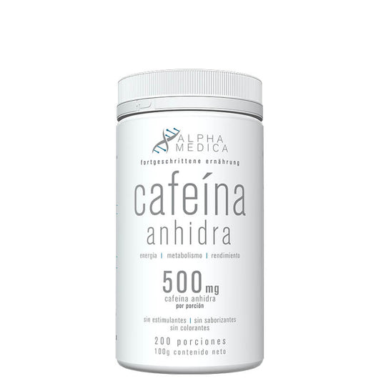 Cafeína Anhidra 500mg - Alpha Medica