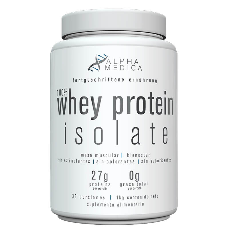 Pack Proteina Whey Isolate Alpha Medica - Pre Entreno C4 30 Servicios