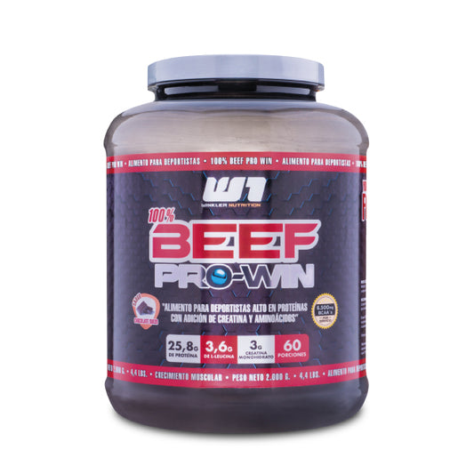Proteina De Carne 100% Beff Pro -Win 4.4 Libras Winkler Nutrition