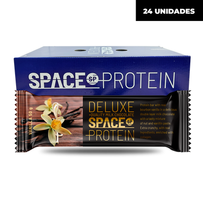 Caja 24 Barras de proteina deluxe 50 gr - Space Protein