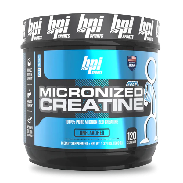 CREATINA MICRONIZADA 600GR 120 SERVICIOS - BPI SPORTS