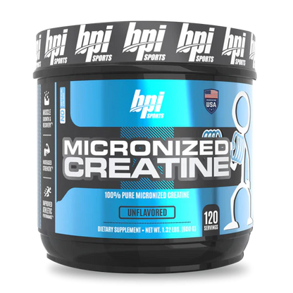 CREATINA MICRONIZADA 600GR 120 SERVICIOS - BPI SPORTS