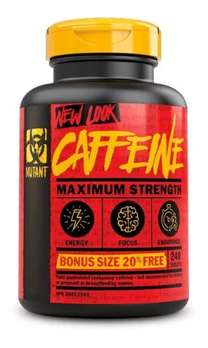 Cafeina 240 Tabletas 200mg - Mutant