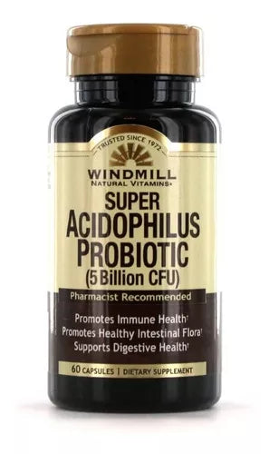Probioticos Windmill - 5 Billon Cfu - 60 Capsulas
