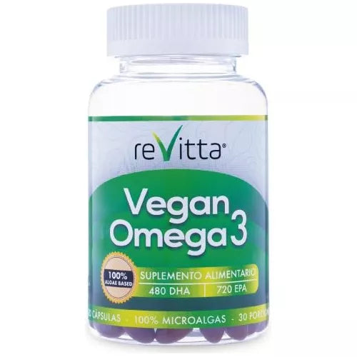 Omega 3 Vegan 120 Capsulas Revitta