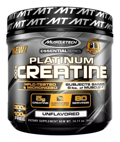 Creatina Platino 400 Gramos Muscletech