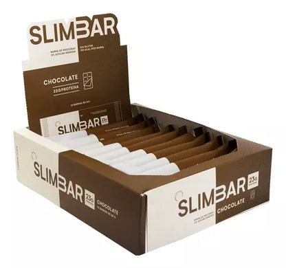 Caja 12 Barras de proteina Slimbar 60 GRAMOS C/U