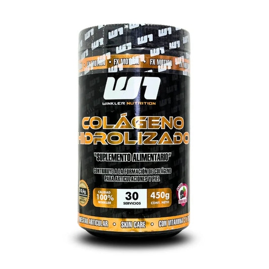 COLAGENO HIDROLIZADO 450G 30 SERVICIOS - WINKLER NUTRITION