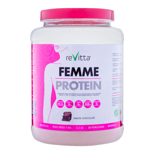 Proteina Whey Femme 2,2 Libras 30 Servicios - Revitta