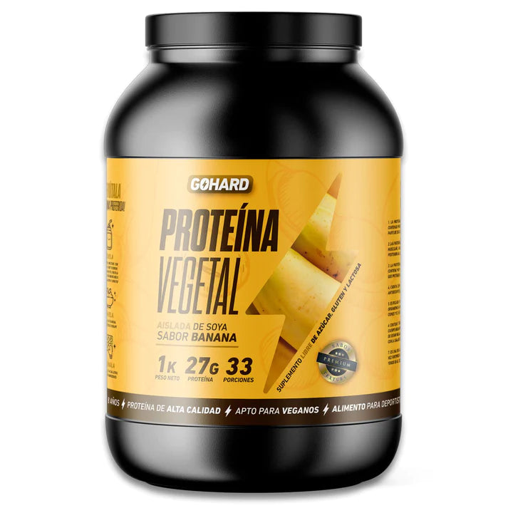 Proteina Vegetal GO HARD - 33 Servicios