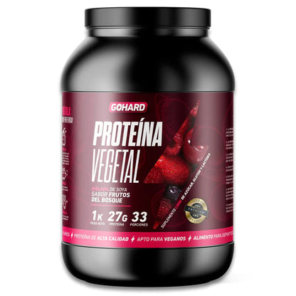 Proteina Vegetal GO HARD - 33 Servicios