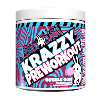 Preworkout Krazzy 30 servicios - Body  Bunny