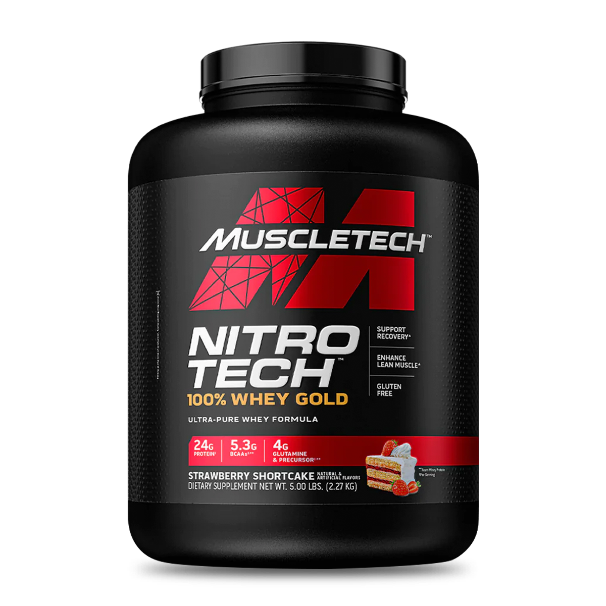 Nitro Tech 100% Whey Gold - 69 Servicios - MUSCLETECH