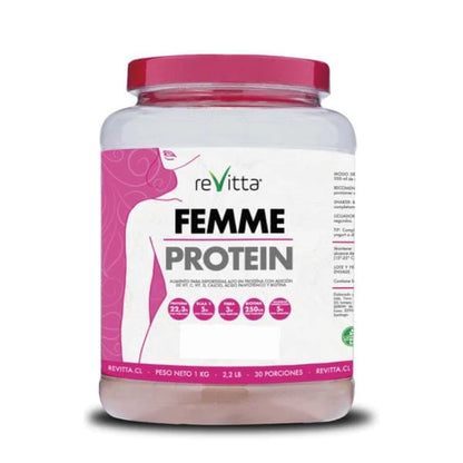 Proteina Whey Femme 2,2 Libras 30 Servicios - Revitta