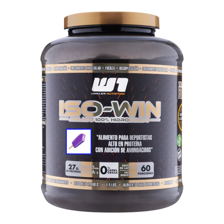 Proteína Hidrolizada Iso Win 2 Kgs 60 Servicios - WINKLER NUTRITION