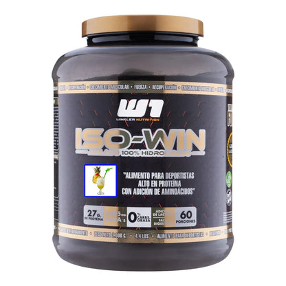 Proteína Hidrolizada Iso Win 2 Kgs 60 Servicios - WINKLER NUTRITION