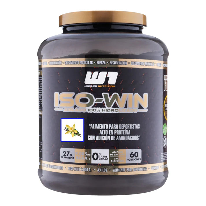 Proteína Hidrolizada Iso Win 2 Kgs 60 Servicios - WINKLER NUTRITION