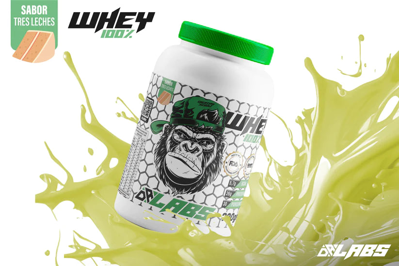 PROTEINA WHEY 100% 30 SERVICIOS - DR LABS