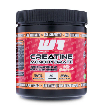 CREATINA MONOHIDRATADA 300GR 60 SERVICIOS - WINKLER NUTRITION