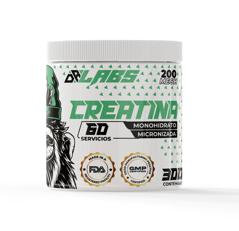 Creatina Monohidrato Micronizada 300gr - DR LABS