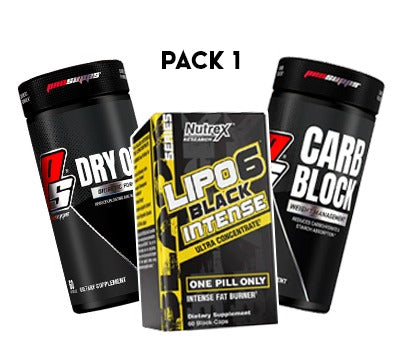 Pack Quemador - Lipo 6 Intense - Bloqueador Carb  - Diuretico