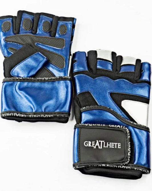 Guantes Cuero Metalizado