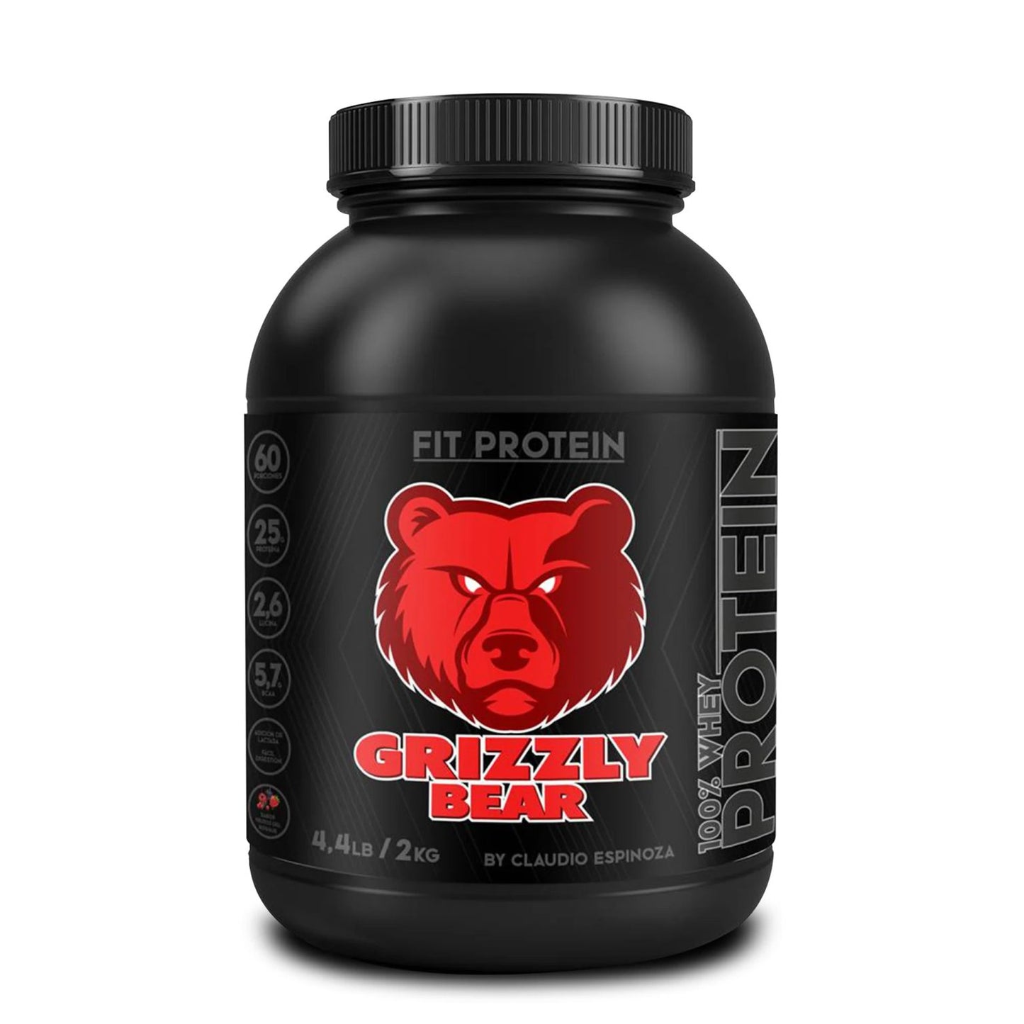 FIT PROTEIN 100% WHEY GRIZZLYBEAR MANTEQUILLA DE MANI