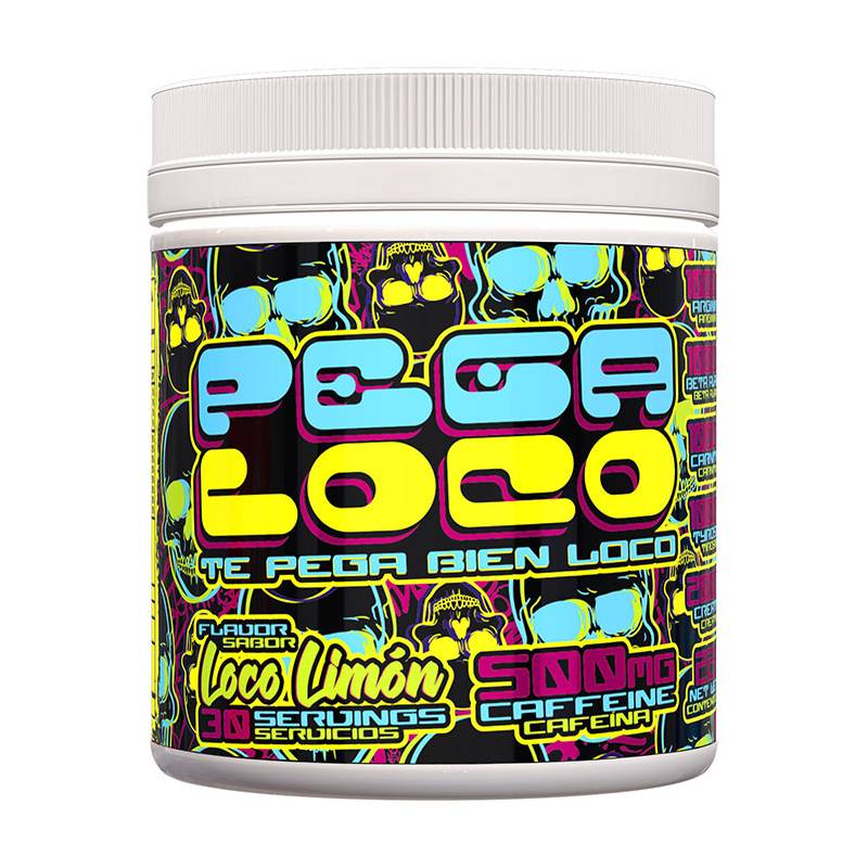 Prework 500mg Cafeína 30 Servicios Sabor Limón - Pega Loco