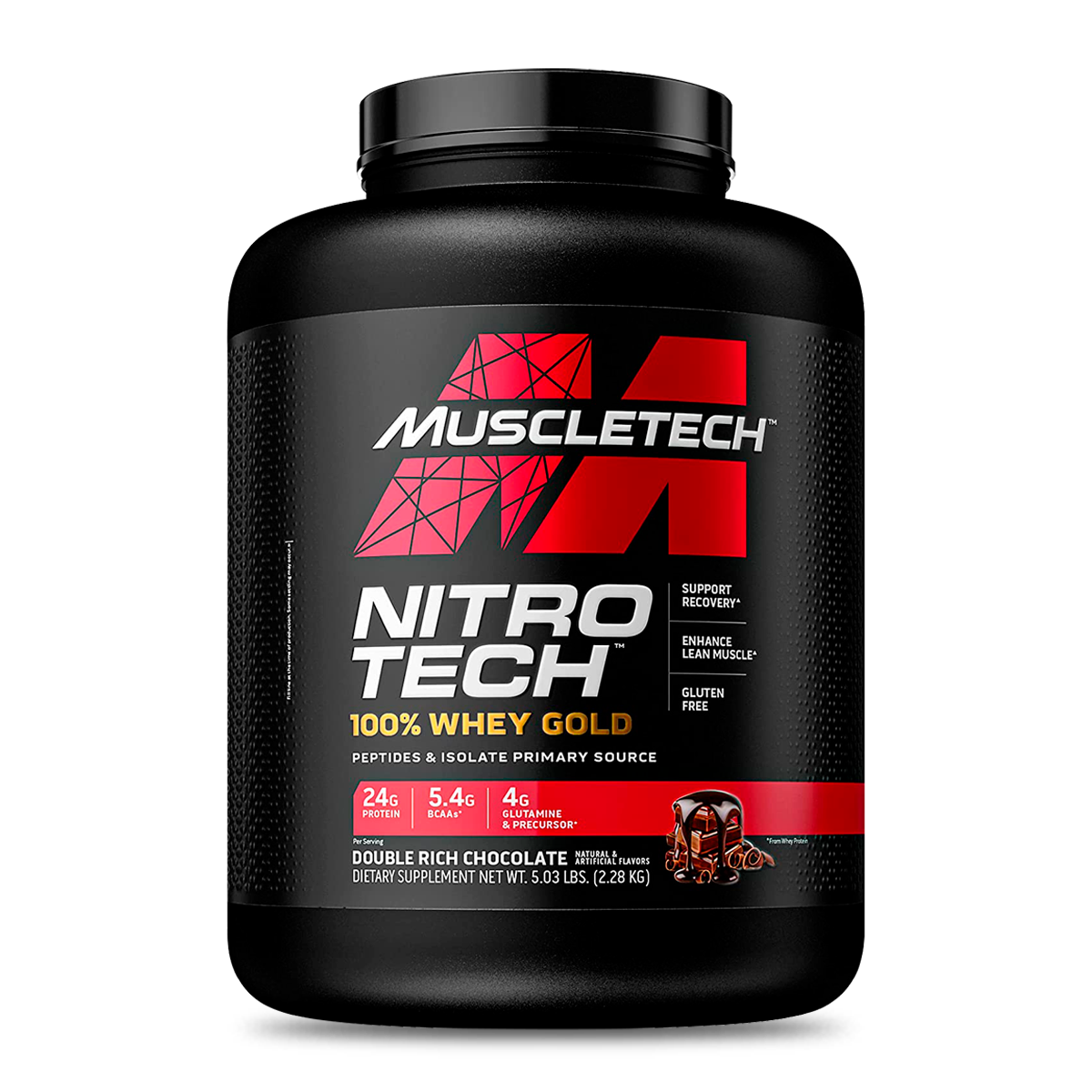 Nitro Tech 100% Whey Gold - 69 Servicios - MUSCLETECH