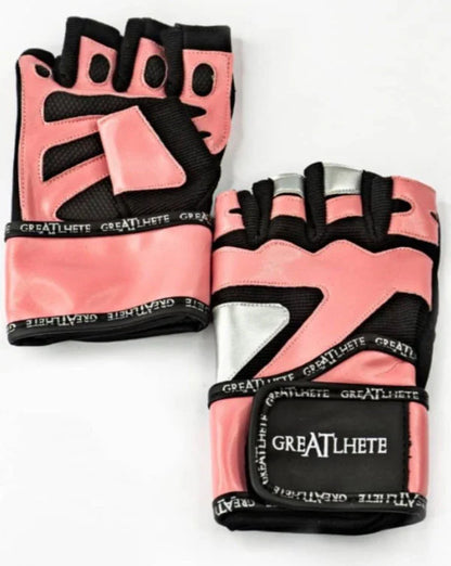 Guantes Cuero Metalizado