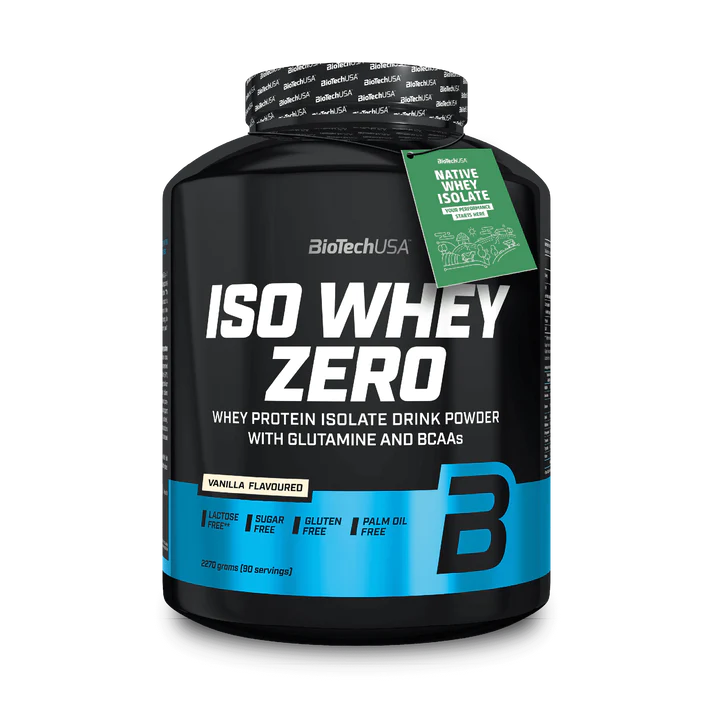 ISO Whey Zero 5 Libras BIOTECHUSA 90 Servicios