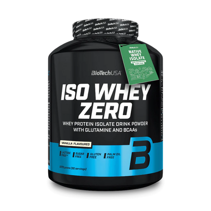 ISO Whey Zero 5 Libras BIOTECHUSA 90 Servicios