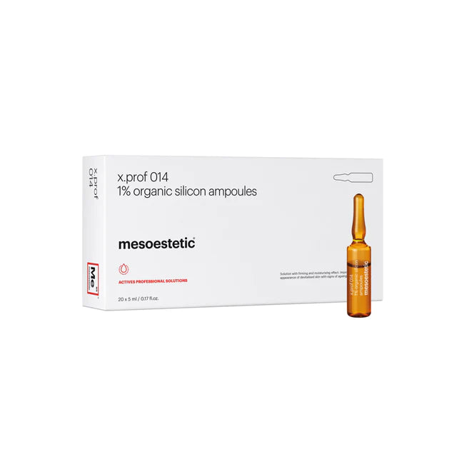 Ampollas Silicio Organico 1% 5ml c/u - MESOESTETIC