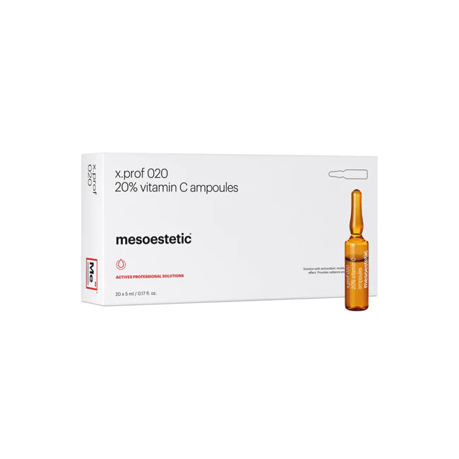 Ampollas Vitamina C 20% - MESOESTETIC