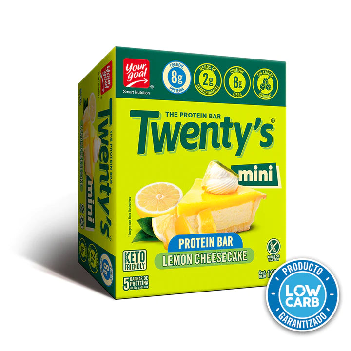 Caja 5 Barritas Twenty's Mini - Yourgoal